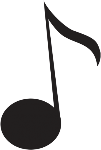 Black Music Notes Png Png Images - Music Sign Transparent Background (400x549)