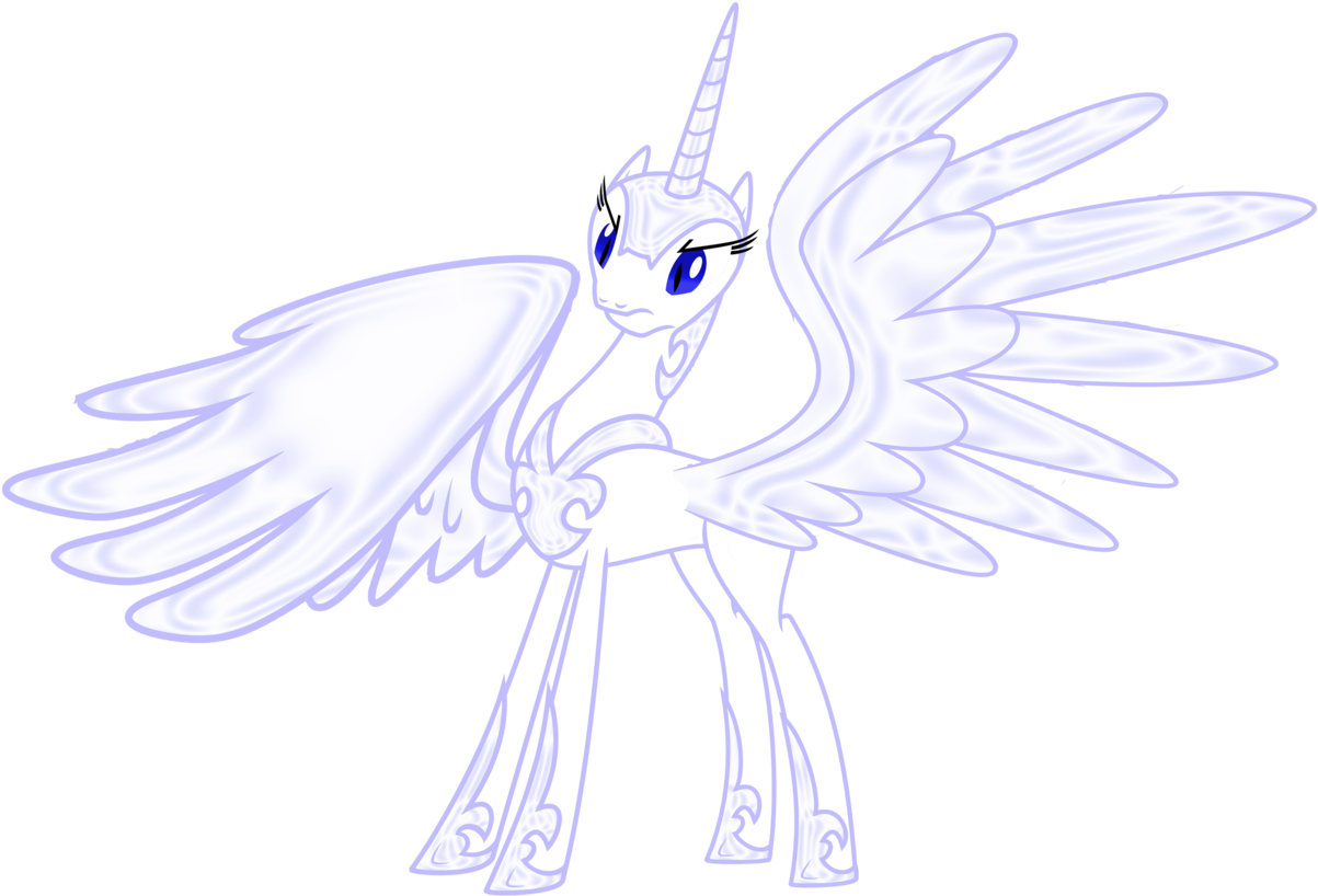 Fairy Horse Line Art Sketch - Fairy (1280x920)