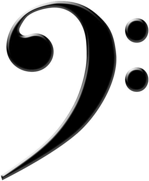 Musical Notes Image - F Sleutel G Sleutel (540x720)