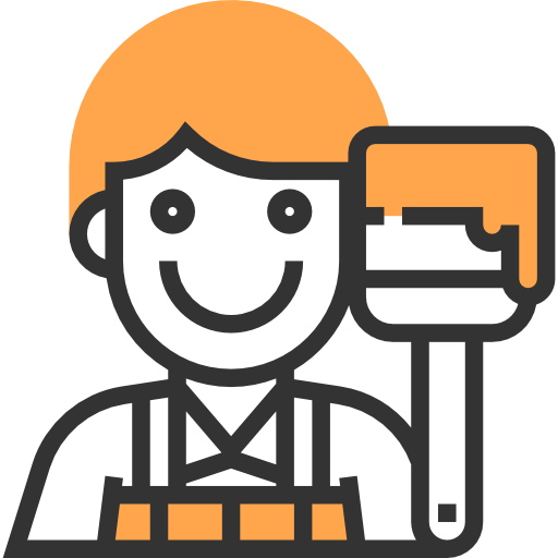 Painter Free Icon - Painter Free Icon (512x512)