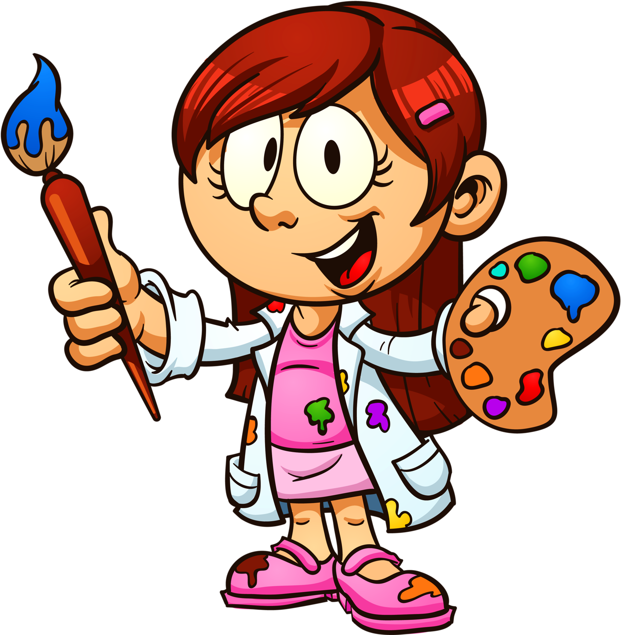 Related Artist Painter Clipart - Artist Painter Clipart (1248x1280)