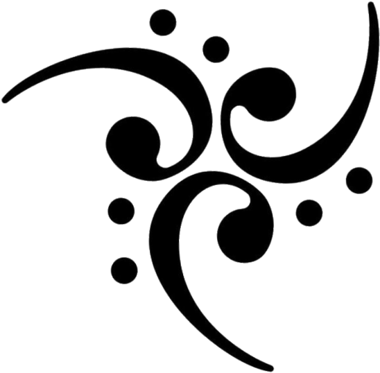 Bass Clef 666 By Xxx515xxx On Clipart Library - Graphic Design (600x583)