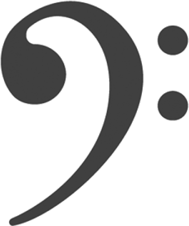 Bass Clef - Bass Symbols (500x500)