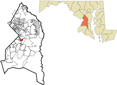 How To Get To District Heights Md With Public Transit - Prince George's County Maryland Map (410x308)