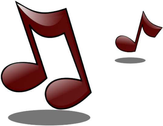 Musical Notes Clipart - Song (640x480)