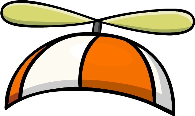This Is The New Party Hat And This Would Be A Very - Club Penguin Propeller Hat (705x410)