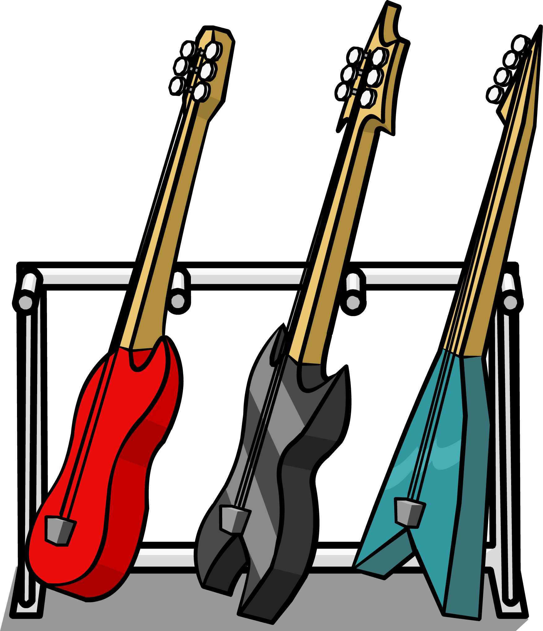Guitar Stand Id 871 Sprite 001 - Lectern (1755x2038)