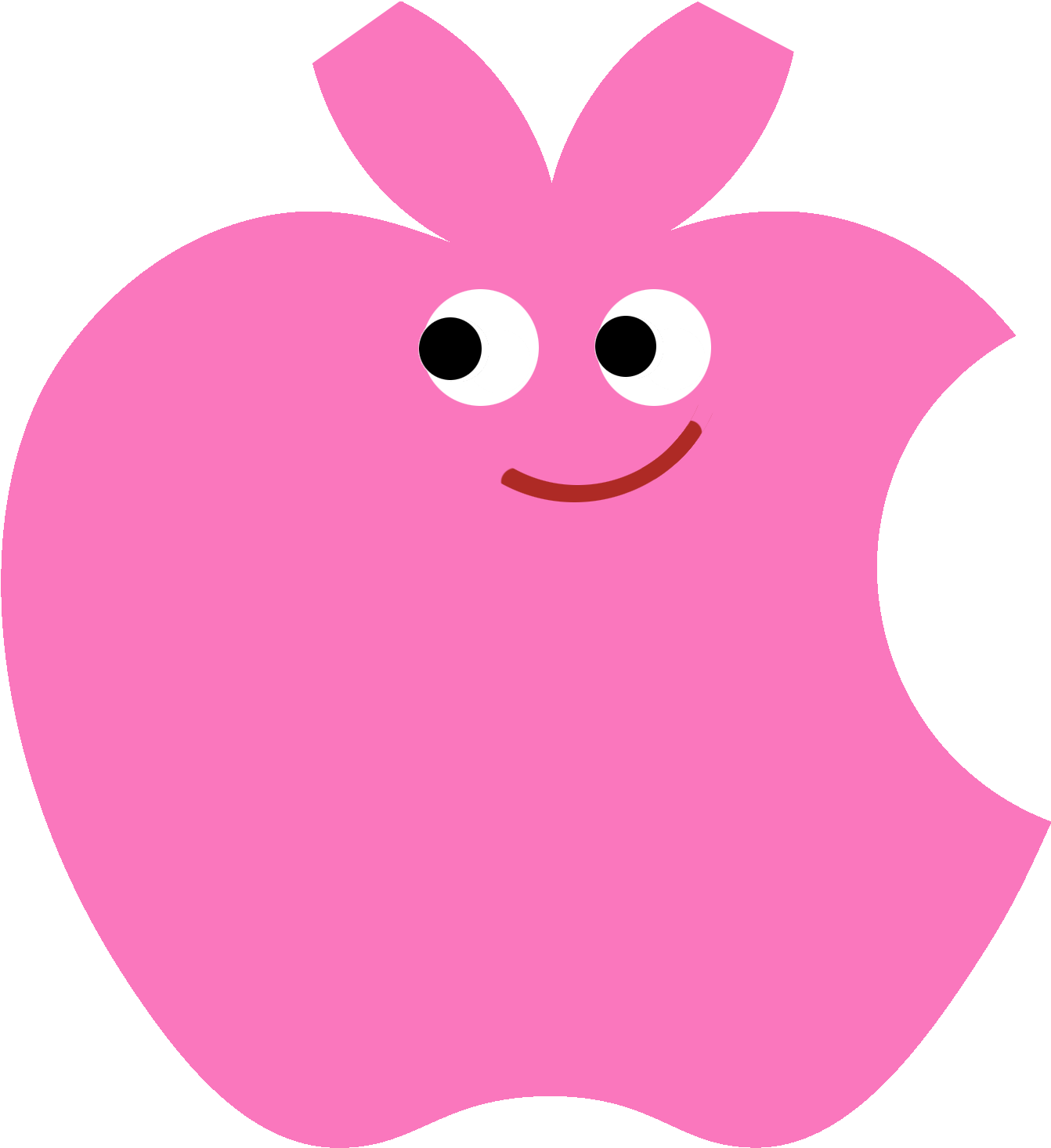 Locoroco Pink M Nose Clip Art - Loco Roco (1570x1570)