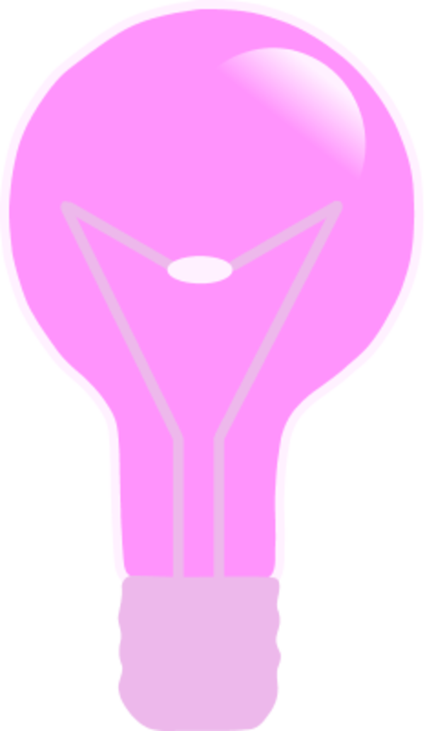 Lamp Or A Light Bulb - Illustration (600x1030)
