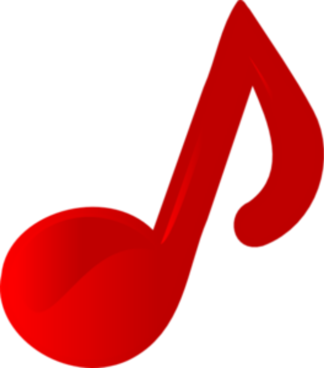 Music Note Free Images - Colored Music Notes Clip Art (658x748)