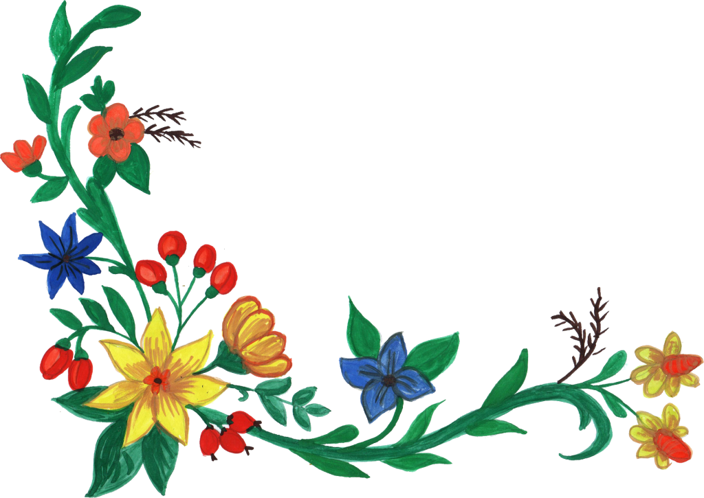Png File Size - Transparent Flowers Clipart Watercolor (1024x725)