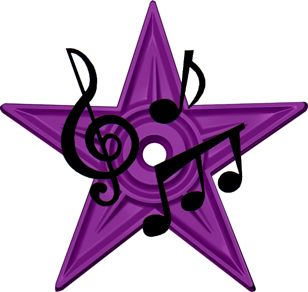 Purple Musical Notes Background, Pc Purple Musical - Purple Music Png (631x599)
