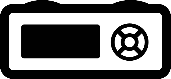 Mp3 Player Icon Clip Art - Clip Art (600x280)