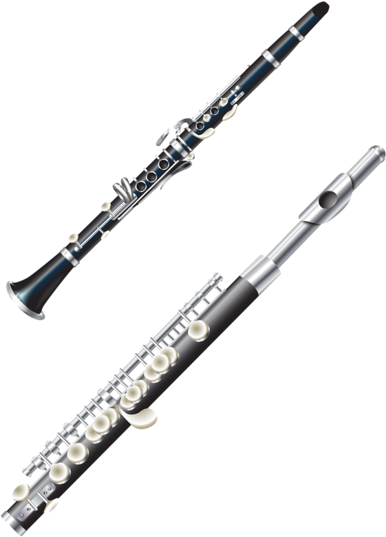Music Clipartmusic - Classical Clarinet (595x800)