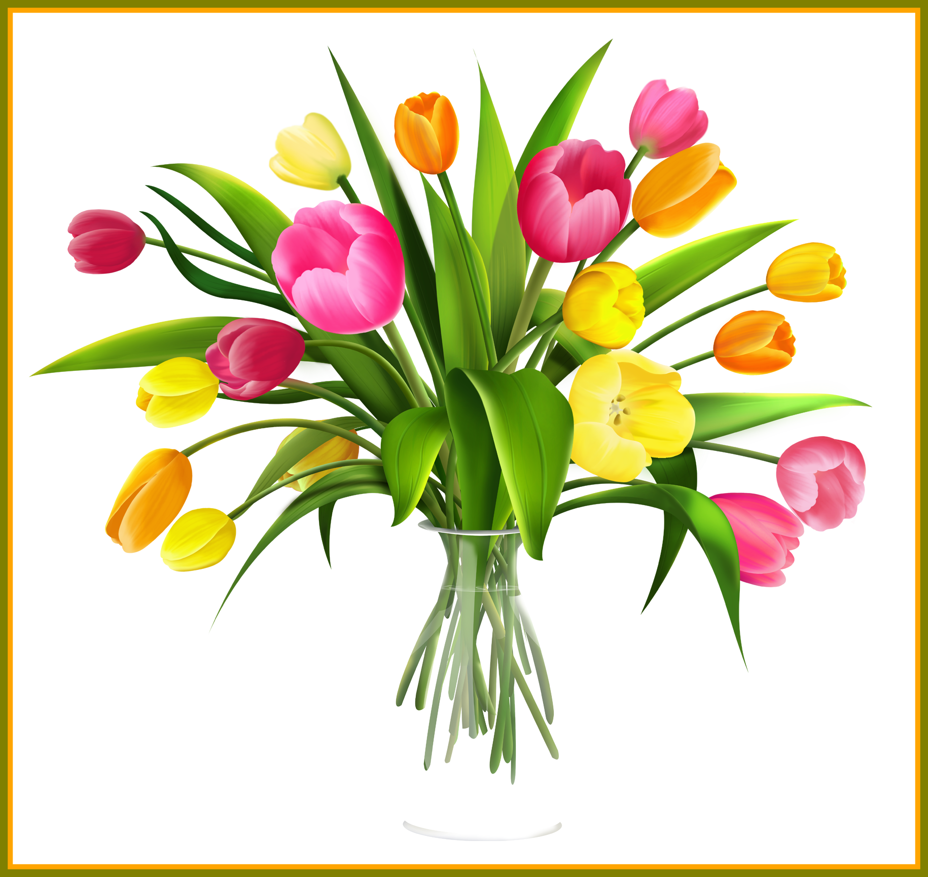Unbelievable Clip Art In Vase Use These For Your Image - Flowers In A Vase Clip Art (1830x1731)