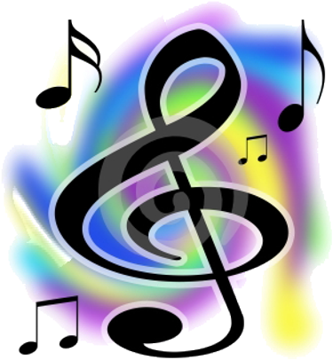 Treble Clef-music Note - Music Notes (393x450)