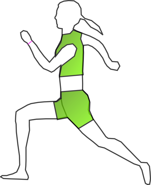 Runner Clip Art - Illustration (486x598)