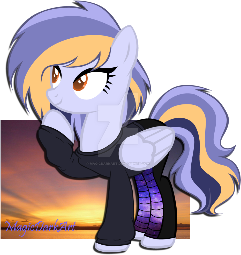 Magicdarkart, Clothes, Female, Mare, Obtrusive Watermark, - Adoption (1024x1021)