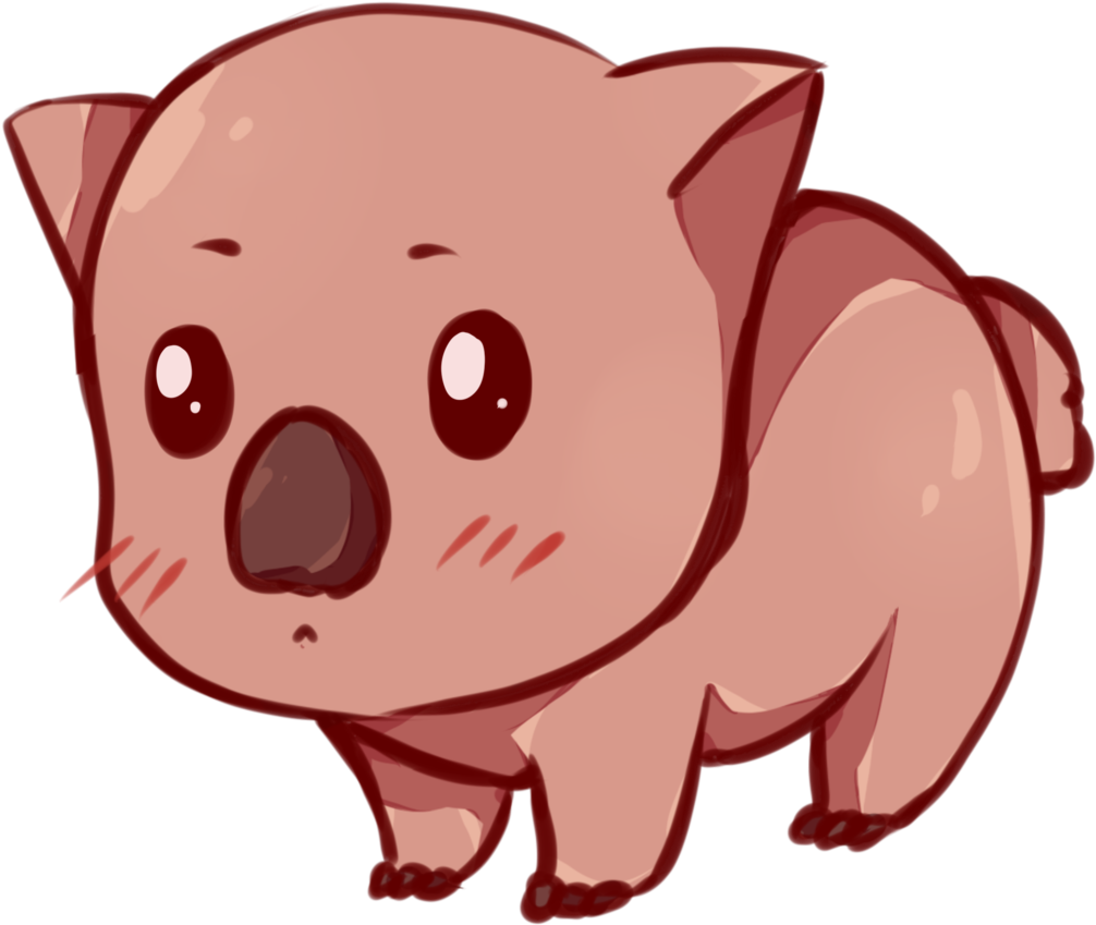 Pin By Marion Keehl On Fauna Arts By Dessineka - Chibi Wombat (1024x1024)