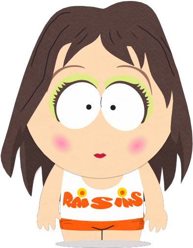 Ferrari - Raisins Girls South Park (399x509)