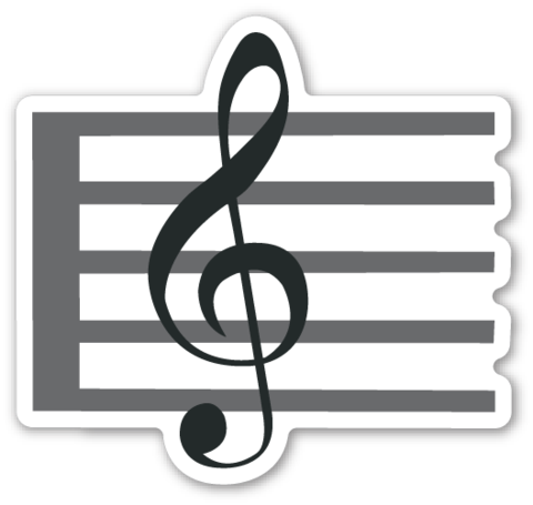 Musical Score - Music Score Emoji (480x455)