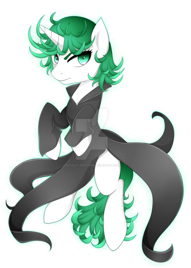 Scarlet-spectrum, Obtrusive Watermark, One Punch Man, - One Punch Man Mlp (731x1024)