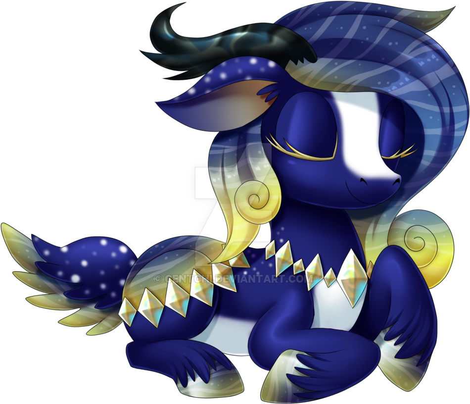 Centchi, Eyes Closed, Female, Obtrusive Watermark, - Illustration (1024x909)