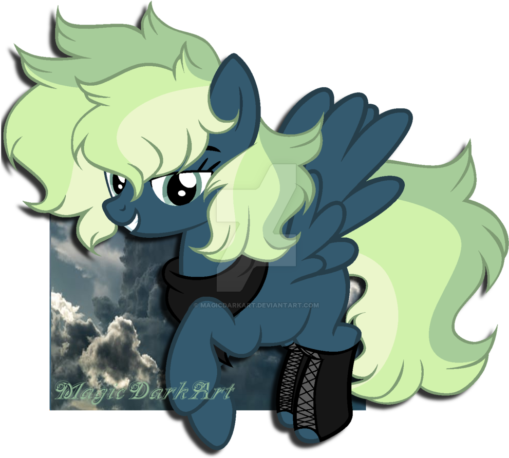 Magicdarkart, Female, Mare, Obtrusive Watermark, Oc, - Adoption (1024x909)