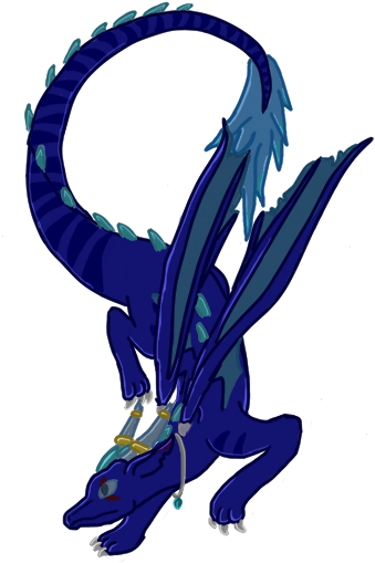 Youtube Watermark By Eclirra - Dragon (350x518)