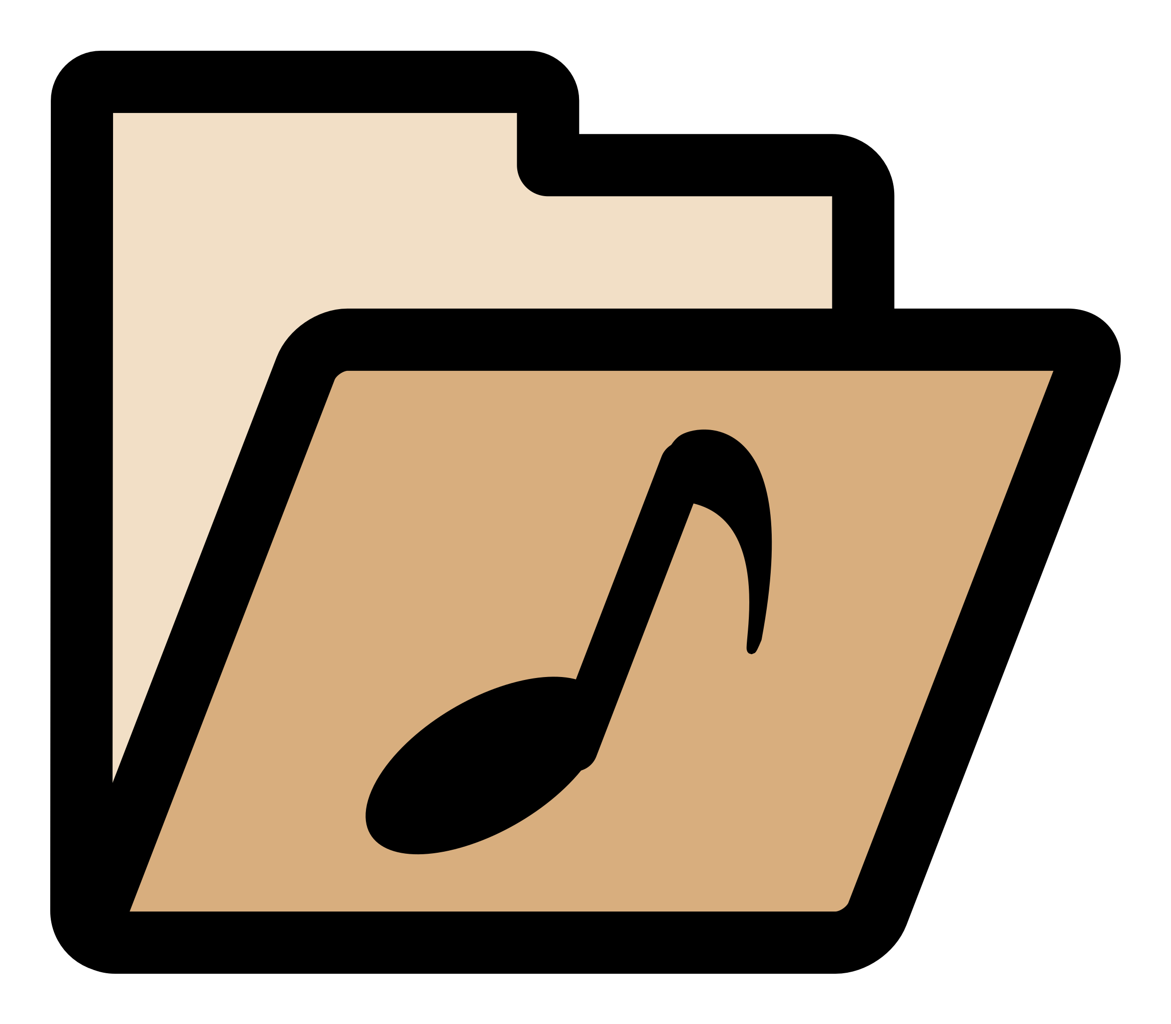 Folder Music - Icon (2400x2400)