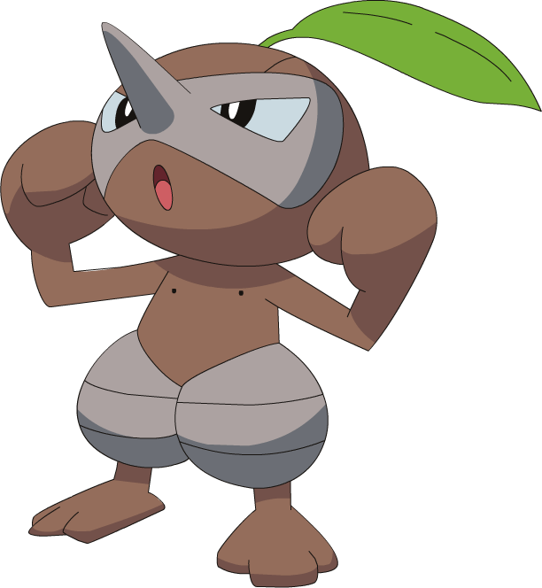 274nuzleaf Ag Anime - Pokemon Seedot Evolution Level (612x664)