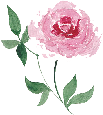 Watercolor Flowers Png - Watercolor Painting (379x439)