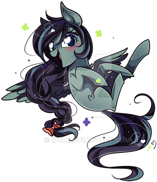 Ipun, Female, Mare, Obtrusive Watermark, Oc, Oc - Cartoon (600x600)