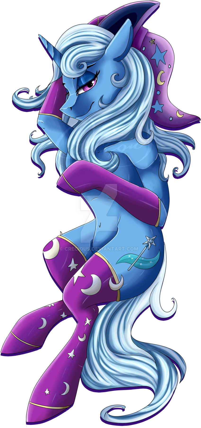 Crecious, Bedroom Eyes, Clothes, Cutie Mark, Female, - Television Show (1024x1810)