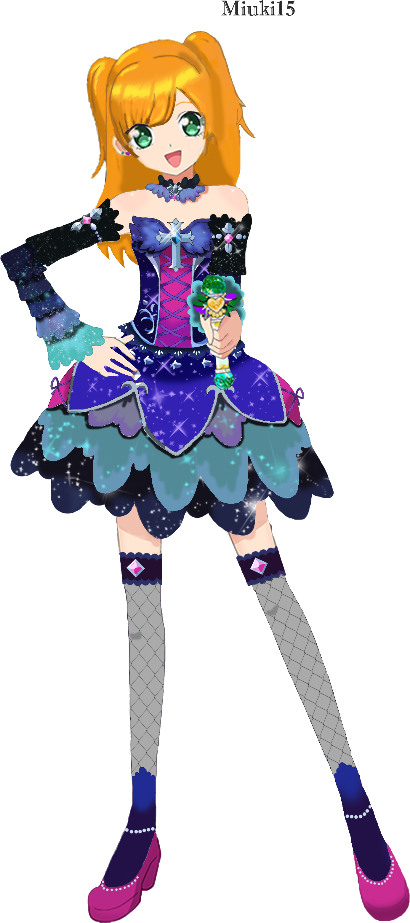 Rika Odile Swan Coord With Watermark - Cosplay (1500x3182)