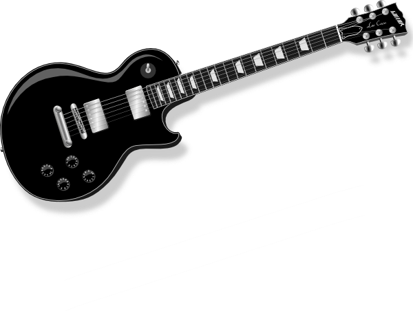 Guitar Clip Art - Musical Instruments Electric Guitar (600x452)