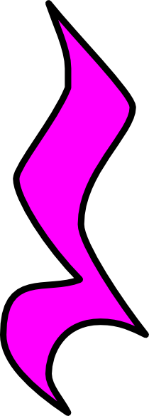 Quarter Rest Clip Art - Colorful Music Rest (210x584)