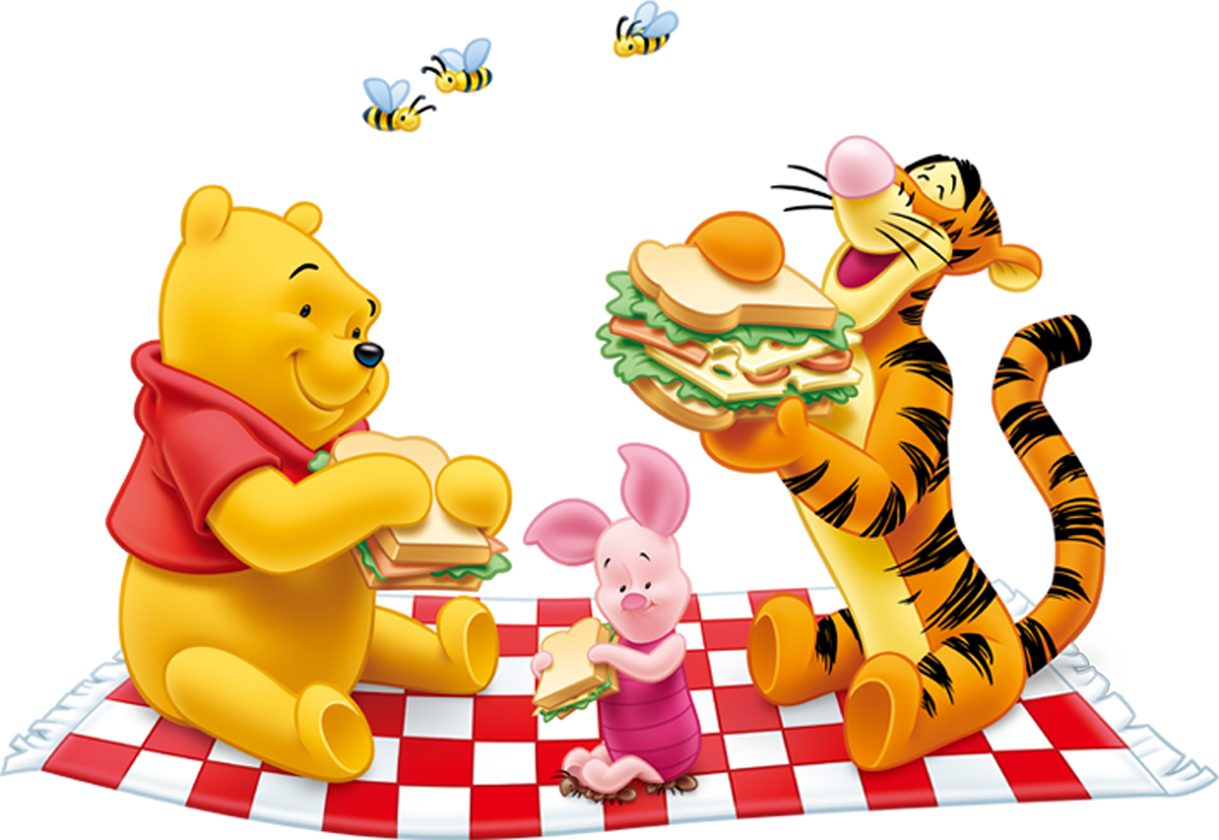 Winnie Pooh Tigger - Winnie The Pooh Png (1775x1223)