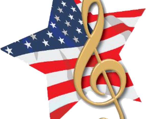 Index Of /wp - Patriotische Musik-einladung Karte (572x467)