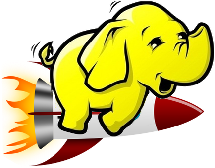 For Ages, I've Been Looking For Someone To Produce - Hadoop Elephant (454x369)