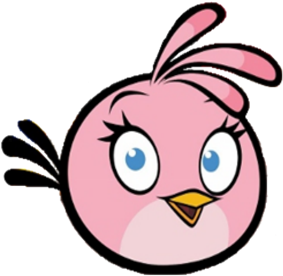 Stella - Angry Birds Pink Bird (420x420)