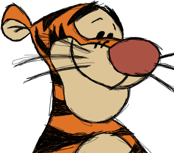 Fashionable Design Ideas Roo And Tigger By Pooh On - Tigger (600x600)