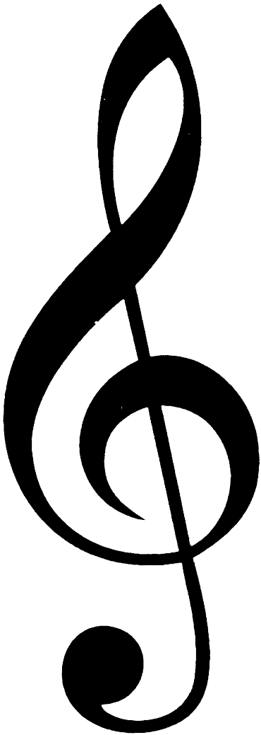 Music Symbols Treble Clef (370x1039)