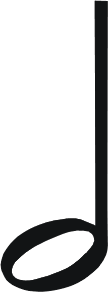Image Gallery Of Notes, Clefs, And Staff With Transparent - Music Notes Half Note (398x768)
