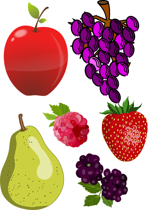 Spoken Language Cliparts 24, Buy Clip Art - Fruits Group Clipart Png (508x720)