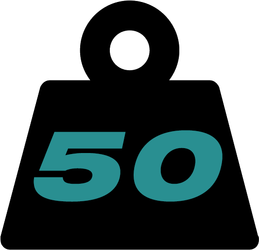 Comfortably Supports A Combined Weight Of Up To 50 - Icon (540x540)