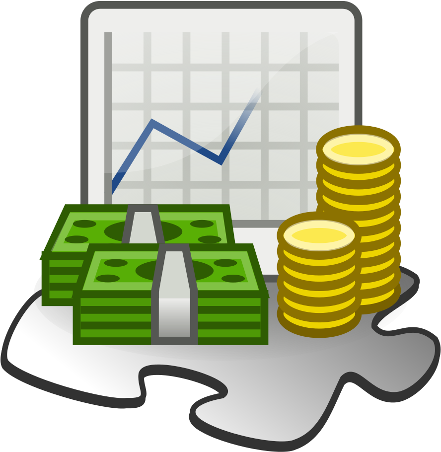 File - Accountancy Template - Svg - Economy Clipart Transparent (1024x1024)