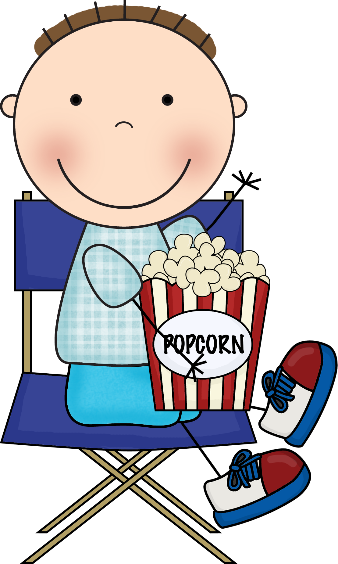 Movie Nights, Stick Figures, Clip Art, Doodles, Cartoons, - Scrappin Doodles Lunchboxclipart (1109x1849)