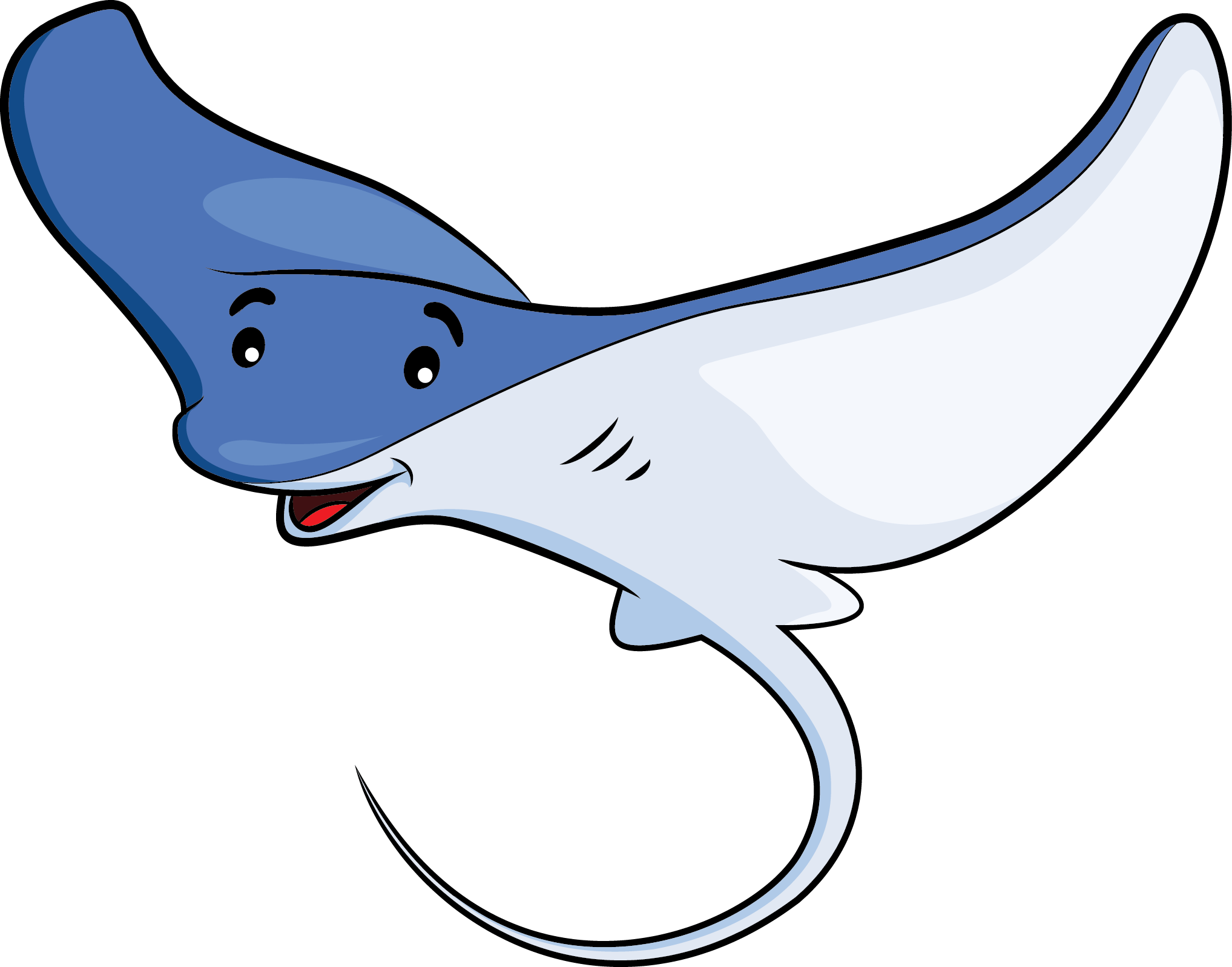 Free Family Movie Night Clip Art - Stingray Clipart Png (2035x1598)
