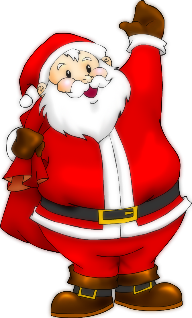 Santa Clause Vs Arthur - Santa Claus Transparent (670x1109)